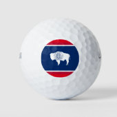 WYOMING FLAG GOLFBALL (Vorderseite)