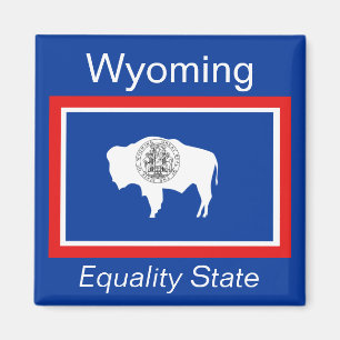 Wyoming Flag Magnet