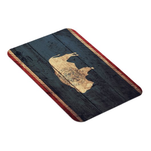 Wyoming Flag Magnet (Rechte Seite)