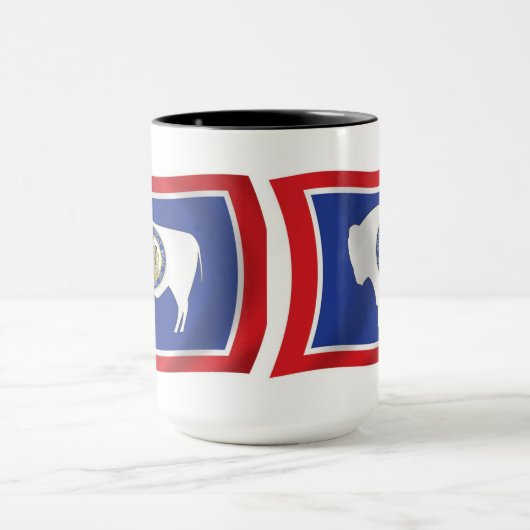 Wyoming Flag Tasse (Zentrum)