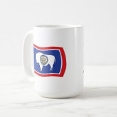 Wyoming Flag Tasse (Vorderseite Links)