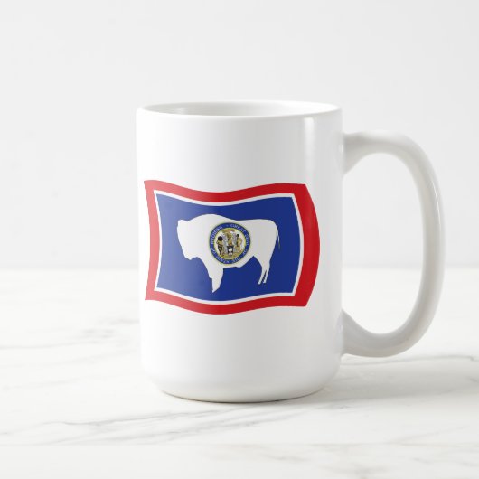 Wyoming Flag Tasse (Rechts)