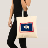 Wyoming Flag Tragetasche (Vorderseite (Produkt))