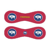 Wyoming Flag, Wyoming, Monogramm/Baseball Balls Baseball (Paneele)