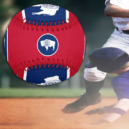 Wyoming Flag, Wyoming sport / Baseball Balls