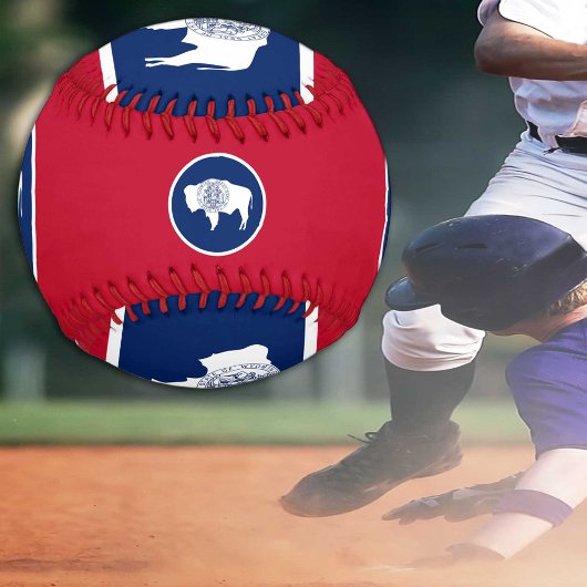 Wyoming Flag, Wyoming sport / Baseball Balls