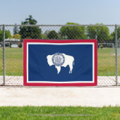 Wyoming-Flagge Banner (InSitu)
