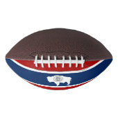 Wyoming-Flagge Football (Vorderseite)