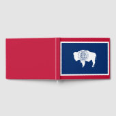 Wyoming-Flagge Gästebuch (Voll)