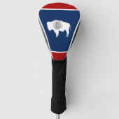 Wyoming-Flagge Golf Headcover (Vorderseite)