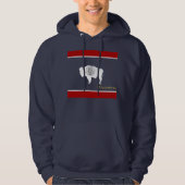 Wyoming-Flagge Hoodie (Vorderseite)
