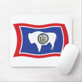 Wyoming-Flagge-Mauspad Mousepad (Mit Mouse)