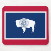 Wyoming-Flagge Mousepad (Vorne)
