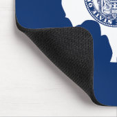 Wyoming-Flagge Mousepad (Ecke)