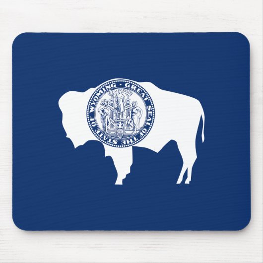 Wyoming-Flagge Mousepad (Vorne)