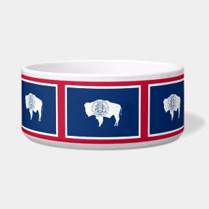 Wyoming-Flagge Napf