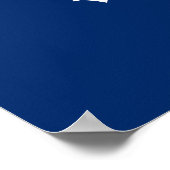 Wyoming-Flagge Poster (Ecke)
