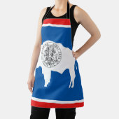 Wyoming-Flagge Schürze (InSitu)