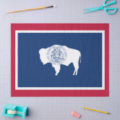 Wyoming-Flagge Seidenpapier (Basteln)