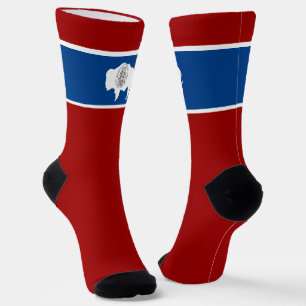 Wyoming-Flagge Socken