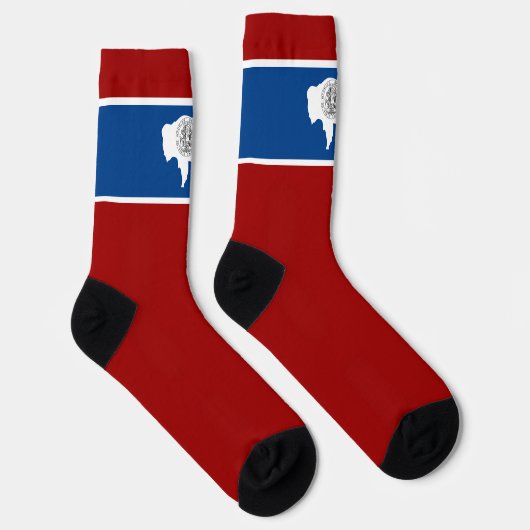 Wyoming-Flagge Socken (Rechts)