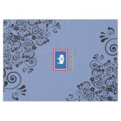 Wyoming-Flagge Tischdecke (Vorderseite (Horizontal))