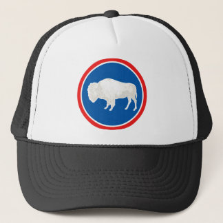 Wyoming-Flaggen-Thema 00 Truckerkappe
