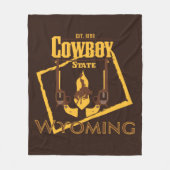 Wyoming-Fleece-Decke Fleecedecke (Vorderseite)