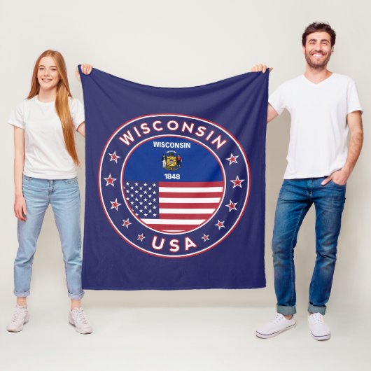 Wyoming Fleecedecke (Beispiel)