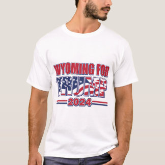 Wyoming für Trump T-Shirt