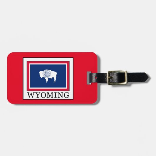 Wyoming Gepäckanhänger (Vorderseite horizontal)