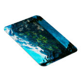 Wyoming Grand Teton Mountains Abstrakt Magnet (Rechte Seite)