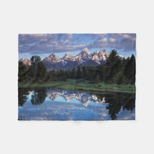 Wyoming, Grand Teton National Park 4 Fleecedecke