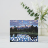 Wyoming, Grand Teton National Park 4 Postkarte (Stehend Vorderseite)