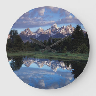 Wyoming, Grand Teton Nationalpark 4 Große Wanduhr