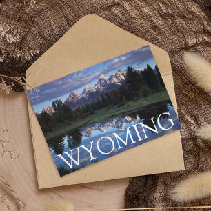 Wyoming, Grand-Teton-Nationalpark 4 Postkarte