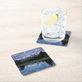 Wyoming, Grand Teton Nationalpark 4 Rechteckiger Pappuntersetzer (Vor Ort)