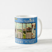 Wyoming Greetings Postcard Kaffeetasse (VorderseiteRechts)