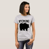 WYOMING GRIZZLY BEAR T - Shirt (Vorne ganz)