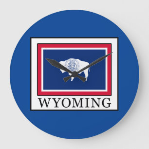 Wyoming Große Wanduhr