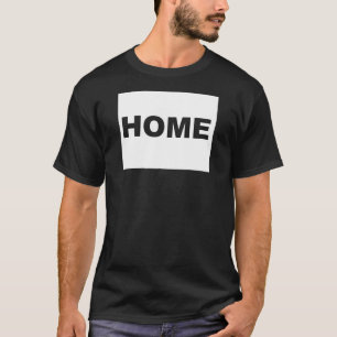 Wyoming Heimweg vom Staat T-Shirt Tees