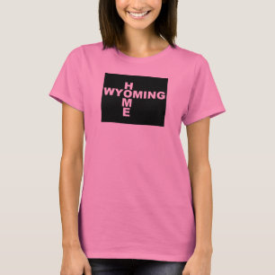 Wyoming Heimweg-von-Staat-T-Shirt Tees