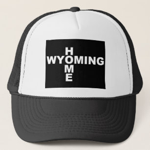 Wyoming Heimweg von State Ball Cap Hut Truckerkappe