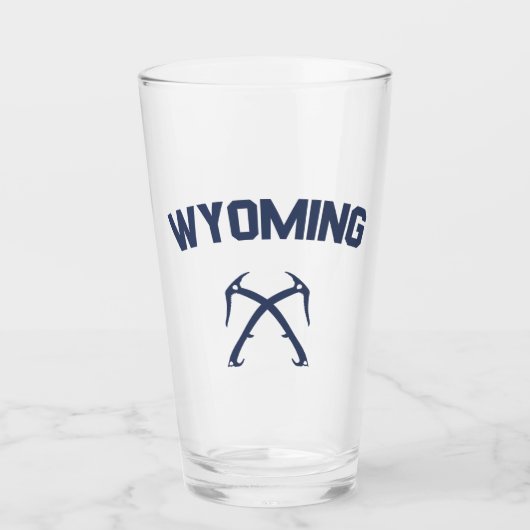 Wyoming Ice Climbing Glas (Vorderseite)