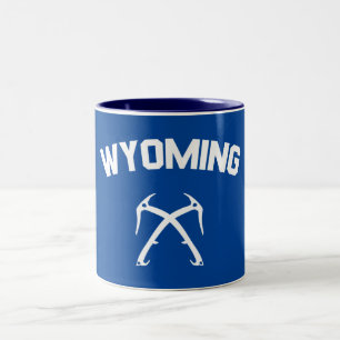 Wyoming Ice Climbing Zweifarbige Tasse
