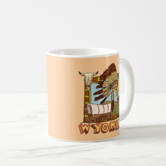 Wyoming Kaffeetasse (VorderseiteRechts)