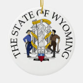 Wyoming Keramik Ornament (Vorne)