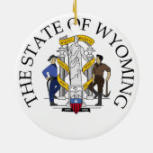 Wyoming Keramik Ornament (Hinten)