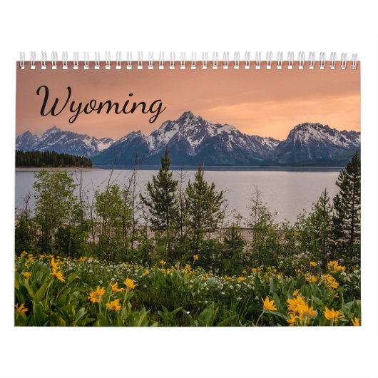 Wyoming Landschaften Kalender (Titelbild)