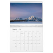 Wyoming Landschaften Kalender (Feb 2027)